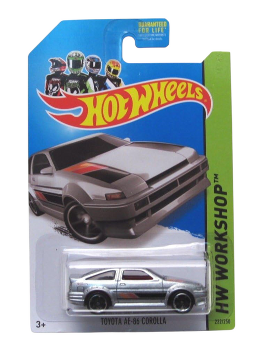 Hotwheels Toyota AE-86 Corolla Imported mainline 1:64 Scale