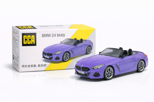 CCA BMW Z4 M40i Diecast Model with box 1:57 Scale S13-02