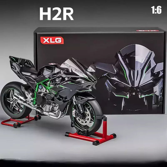 Kawasaki H2R Alloy Model 1:6 Scale (Matte Black)