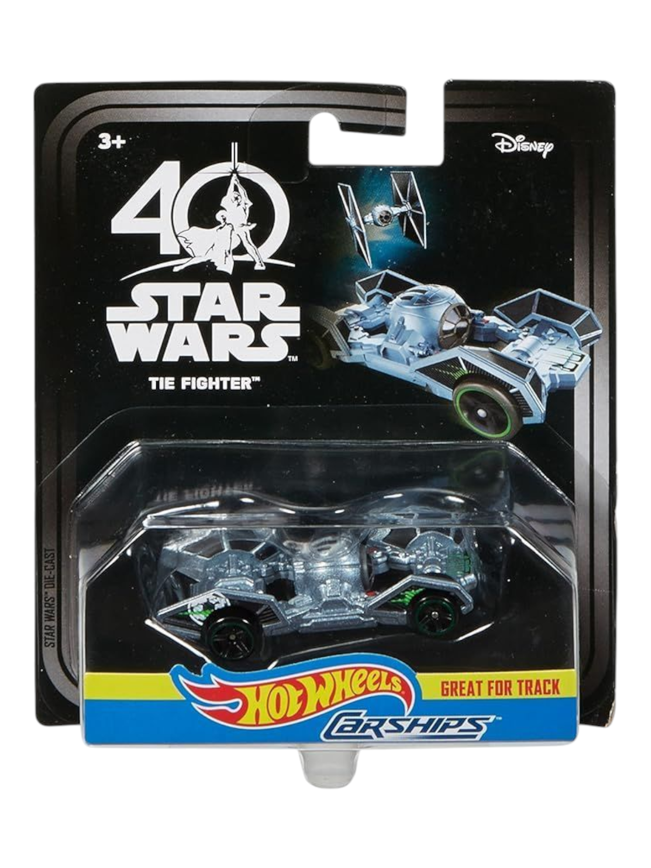 HotWheels Star Wars Carships 40th Anniversary Tie Fighter Imported Mainline