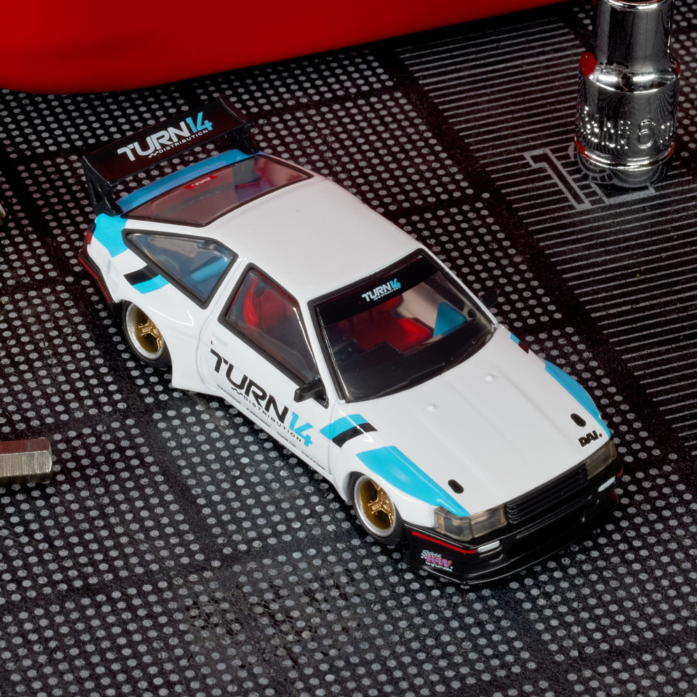 HotWheels Elite 64 Toyota Corolla Levin (AE86) Custom Imported Premium rlc 1:64 Scale (With Protector)