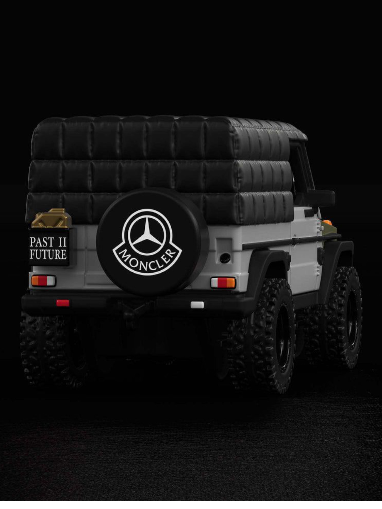 HotWheels x Mercedes-Benz Project G-Class Past II Future Designed by Nigo RLC 1:64 Scale (With Acrylic Case)