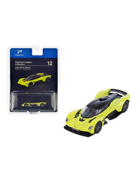 PosterCars Hypercar League Collection Aston Martin Valkyrie 1:64 Scale