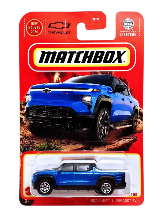 Matchbox 2024 Chevy Silverado ev Imported Mainline 1:64 Scale