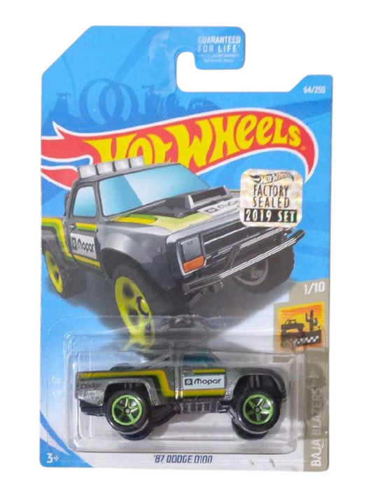 Hotwheels 87 Dodge d100 imported mainline 1:64 Scale