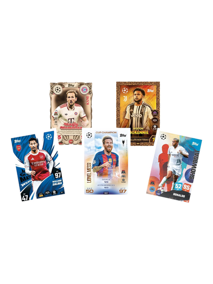 Topps UEFA Champions League Match Attax 2025 Trading and Collectible Card Game (Multipack of 12)