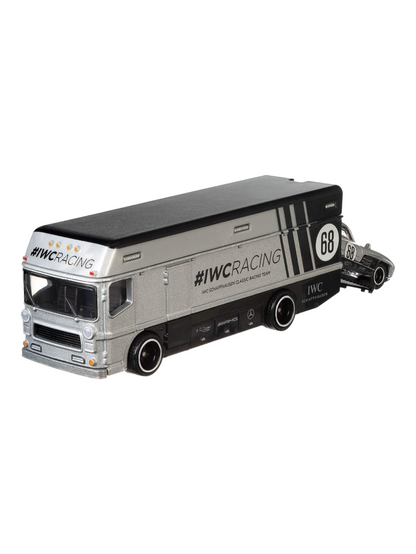 Hotwheels car Culture Mercedes Benz 300 sl euro hauler imported team transport 1:64 Scale