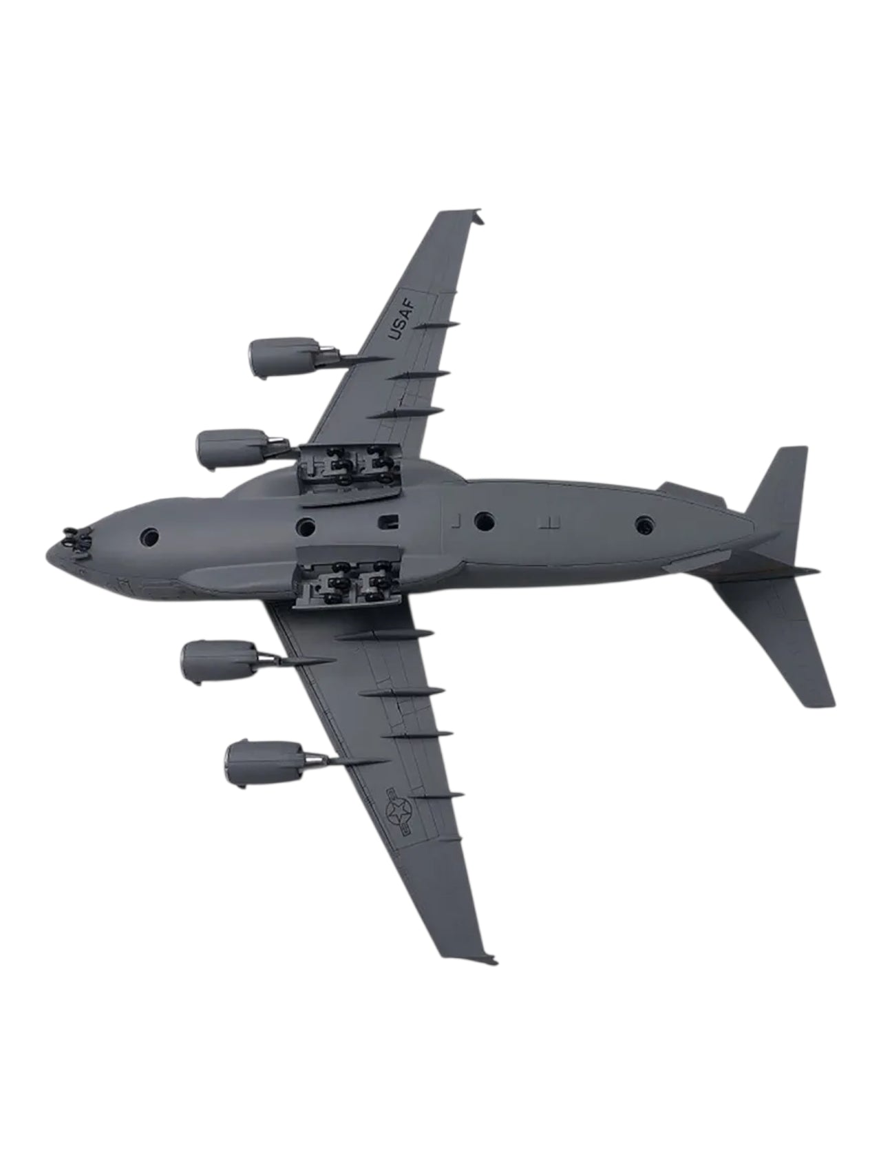 Aircraft U.S. Air Force C-17 Globemaster lll Military Model Premium Diecast Display Model (1:200 Scale) Includes Display Stand