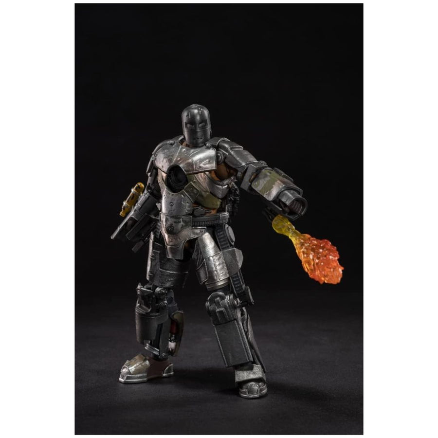 ZD Toys: Iron Man MK 1 Marvel 10th Anniversary Action Figure with the Hall of Armor - 7 Inch, Imported 1:10 Scale