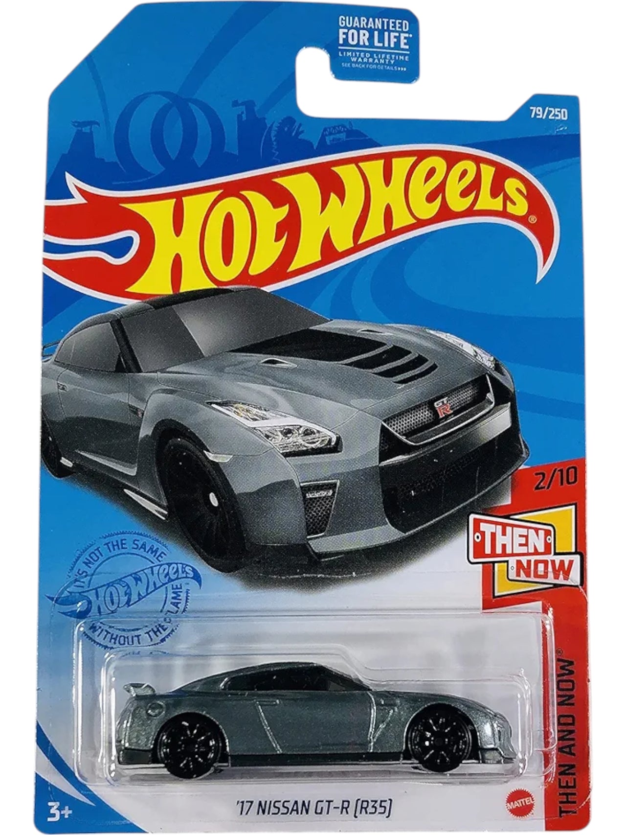 Hotwheels 17 NISSAN GT-R ( R35 ) imported mainline 1:64 Scale