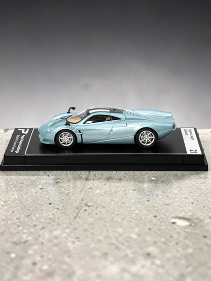 Postercars Pagani Huayra Codalunga 1:64 Scale-  Premium Hypercar Diecast Collector Model No 21.
