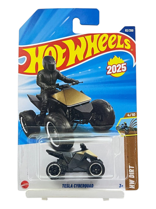 Hotwheels Tesla cyberquad imported mainline 1:64 Scale
