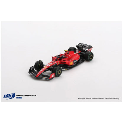 BBR Ferrari SF23 16 C Sainz 2023 Monaco GP ( code - BBRFER64022 ) MINI GT BBR Imported 1:64 Scale