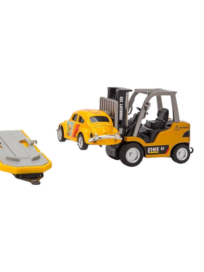 Engineering remote control (RC) speed regulating alloy Model car 1:64 Scale