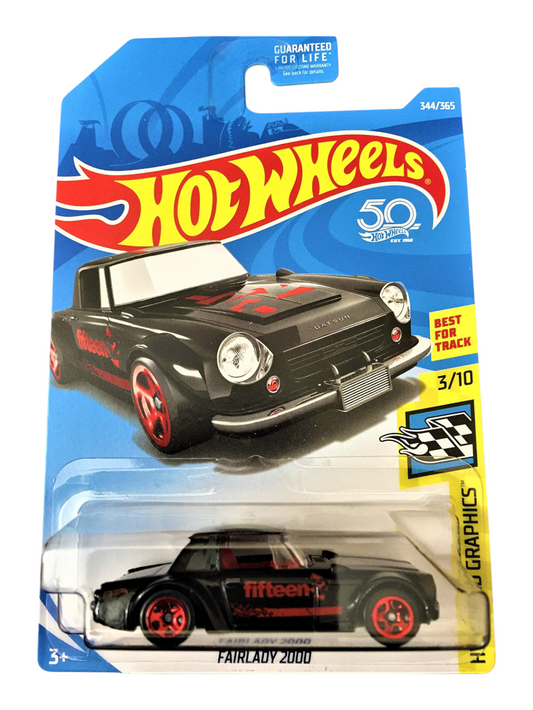 HotWheels Fairlady 2000 Imported Mainline 1:64 Scale FJY34-D7C3