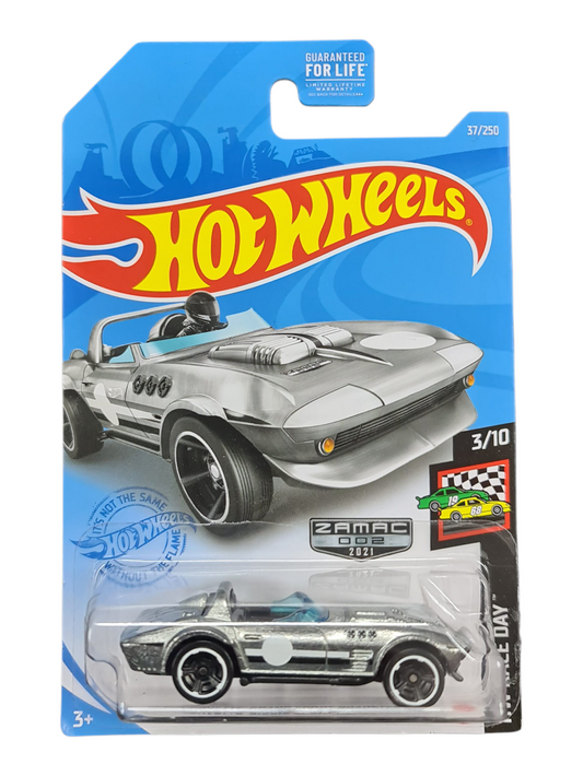 HotWheels Zamac 002 Corvette Grand Sport Roadstar Imported Mainline 1:64 Scale