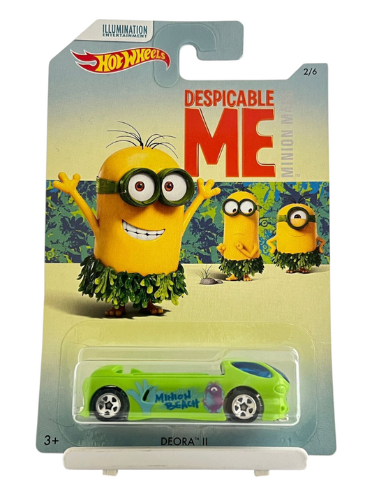 HotWheels Minion Despicable Me Deora II Imported Mainline Card Art 1:64 Scale
