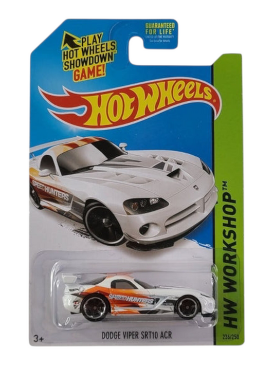 HotWheels Dodge Viper SRT10 ACR Imported Mainline 1:64 Scale (Blister Damage)
