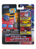 Jada Transformers Nano Hollywood Rides (Includes Decepticon Starscream,Autobot Bumblebee, Autobot Optimus Prime)