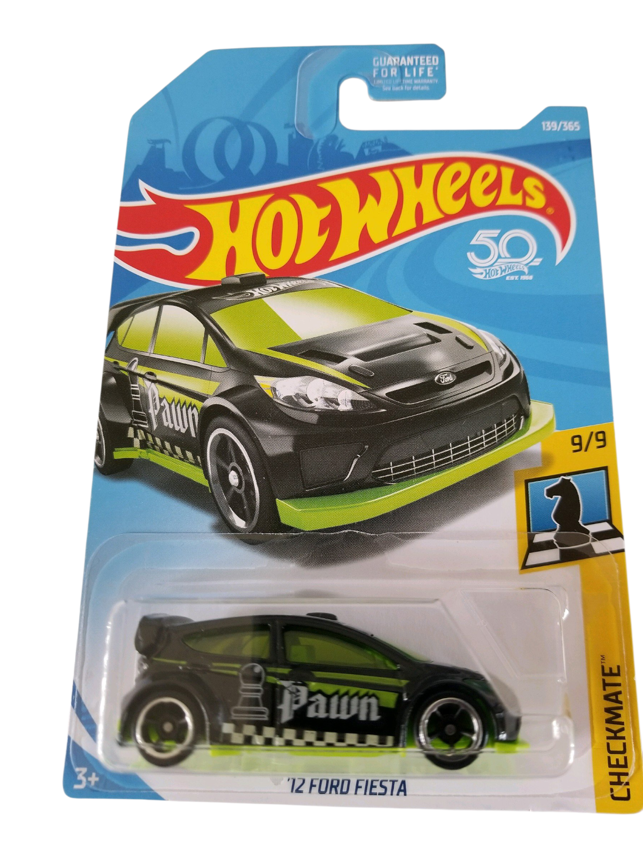 HotWheels 12 Ford Fiesta Imported Mainline 1:64 Scale