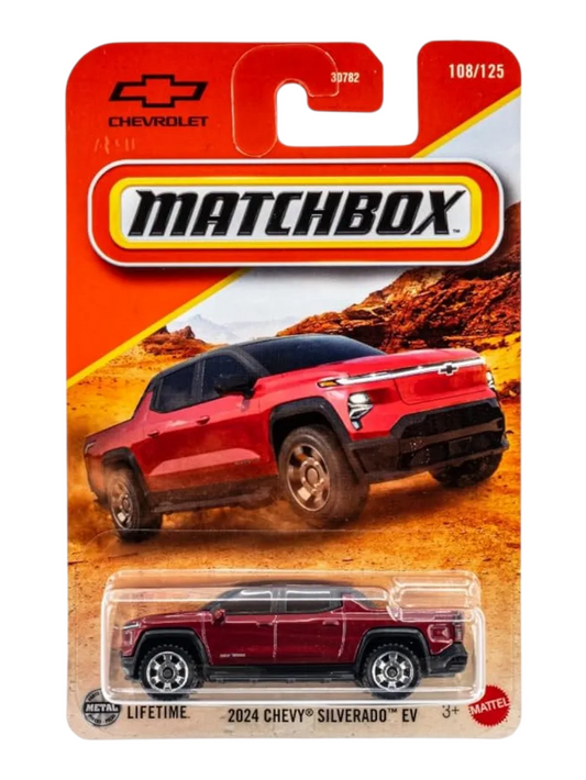 Matchbox 2024 Chevy Silverado Ev Imported Mainline 1:64 Scale