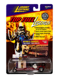 Johnny Lightning Top Fuel Legends Diecast Model 'Wynn's Charger "Big Daddy" Don Garlits ( Season-1966 ) Walton , Cerny And Moody Don Moody ( Season-1972 ) 1:64 Scale