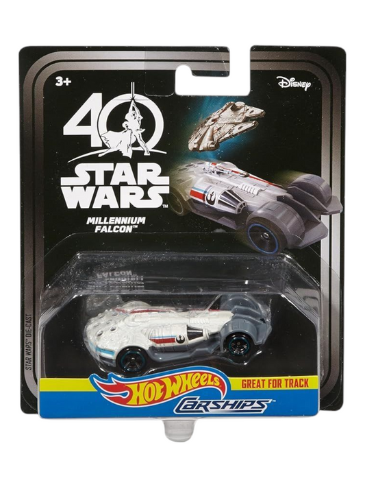 HotWheels Star Wars Carships 40th Anniversary Millennium Falcon Imported Mainline