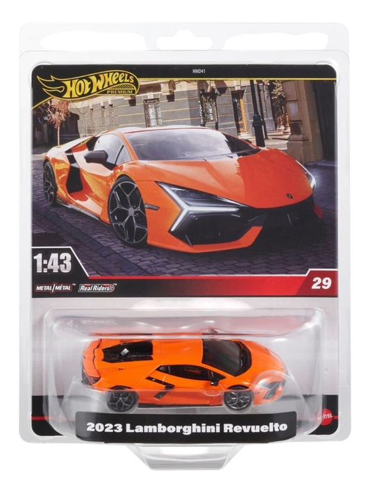 HotWheels 2023 Lamborghini Revuelto Imported Premium 1:43 Scale (With Protector)