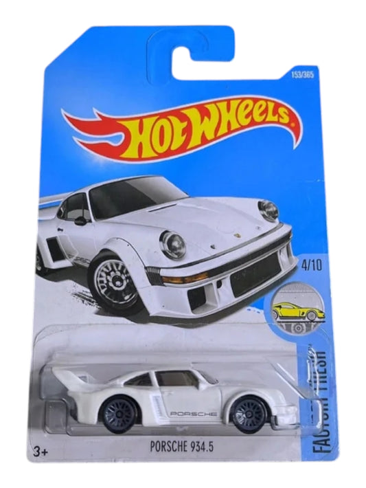 Hot Wheels porsche 934.5 imported mainline 1:64 Scale