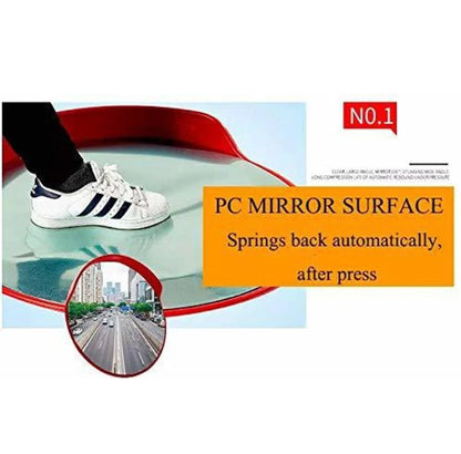 Diecast Collector’s Room Wall Mirror – Premium Car-Themed Home Decor | Unbreakable Red Frame