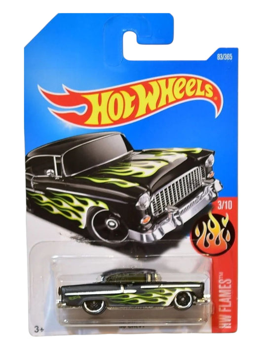 Hotwheels '55 Chevy imported mainline 1:64 Scale