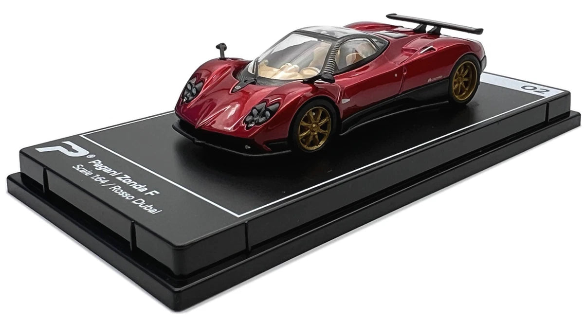 Postercars Pagani Zonda F Hypercar 1:64 Scale-Premium Diecast Collector Model