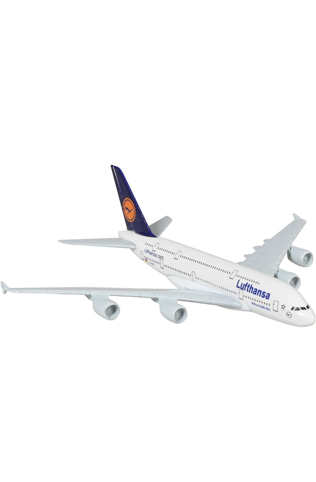 Aircraft Model - Lufthansa A380-800 Metal Airplane Model plane 16 CM (Code-105)