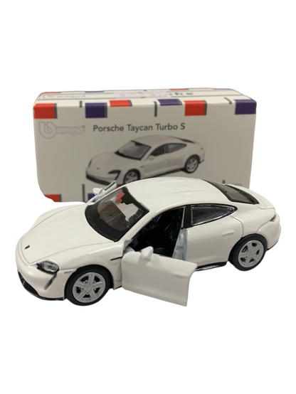 Bburago Sports Cars Edition Porsche Taycan Turbo S 1:64 Scale