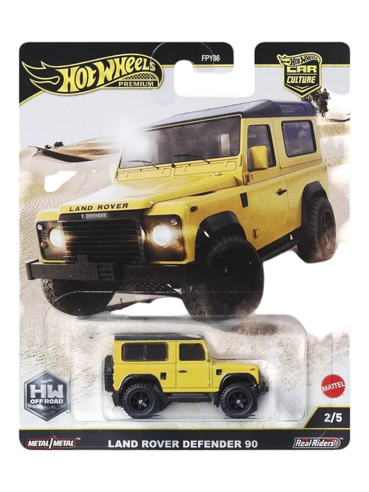 HotWheels Off Road Land Rover Defender 90 Imported Premium 1:64 Scale
