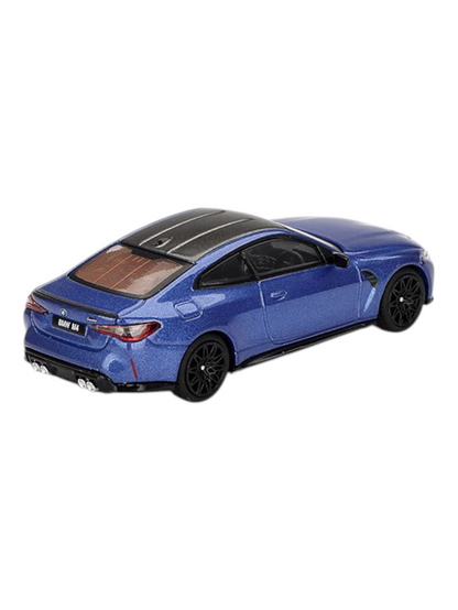 Mini GT BMW M4 Competition (Portimao Blue) 1:64 Scale