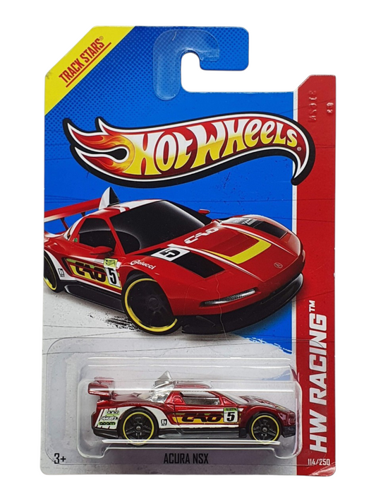HotWheels Acura NSX Imported Mainline 1:64 Scale (BlisterDamage)