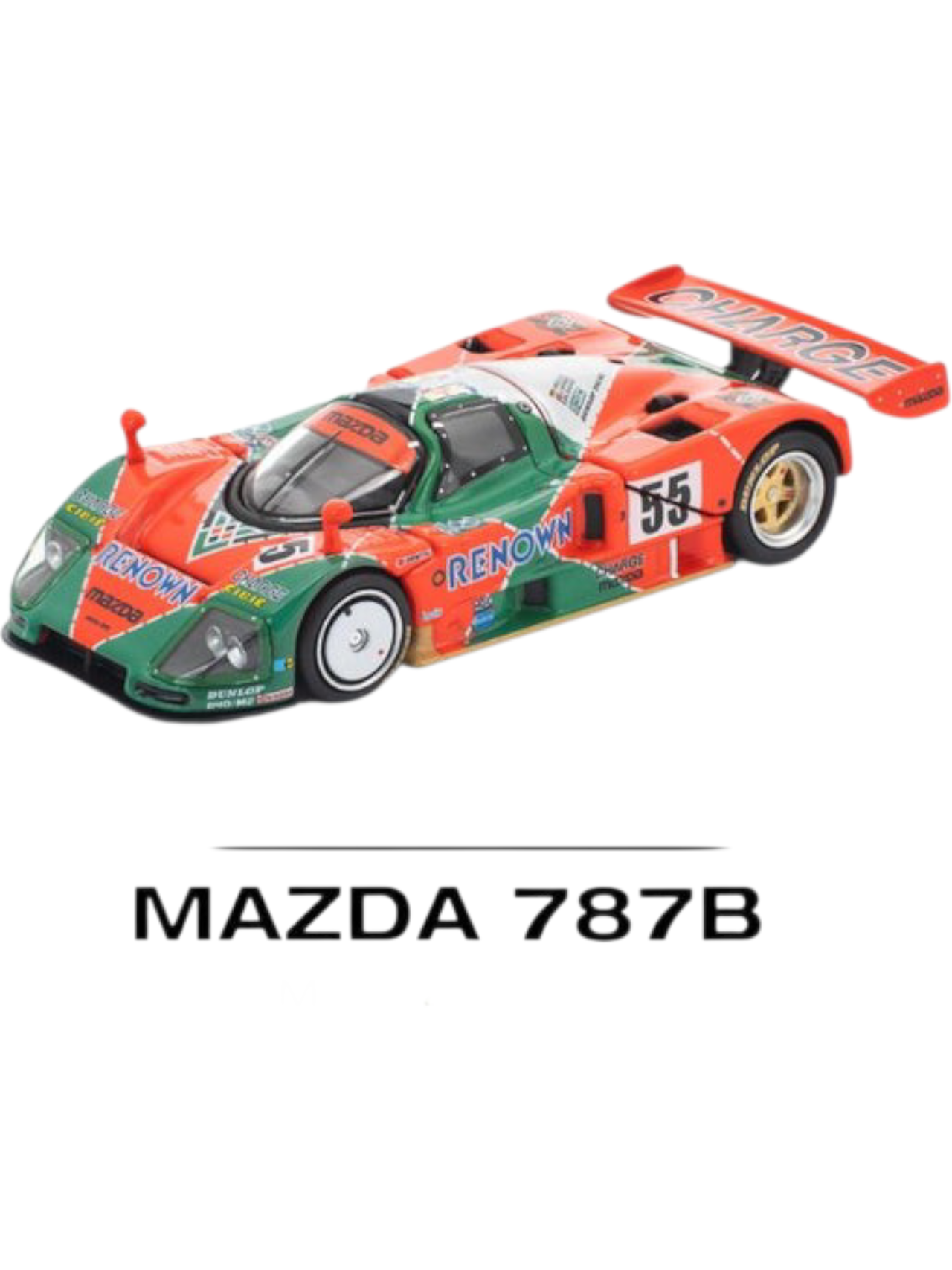 Pop Race #301: Mazda 787B 1991 Le-Mans 24h Winner 1:64 Scale