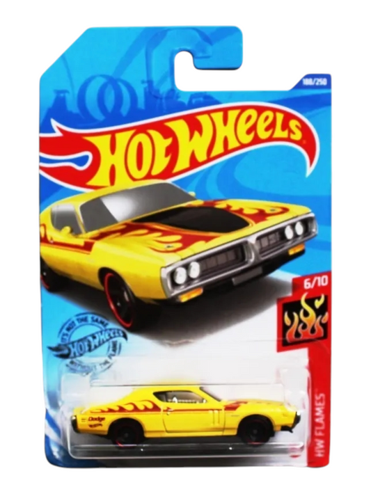 Hotwheels '71 Dodge charger imported mainline 1:64 Scale
