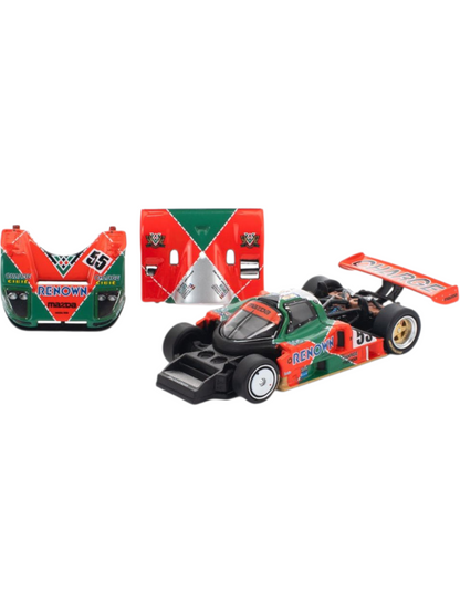 Pop Race #301: Mazda 787B 1991 Le-Mans 24h Winner 1:64 Scale