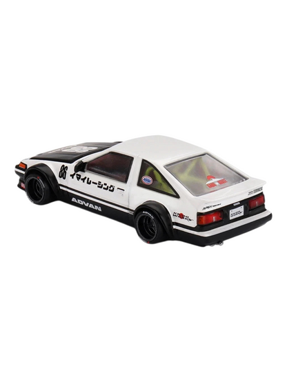Mini GT x Kaido House 1:64 Toyota AE86 Sprinter Trueno Kaido Street White #180