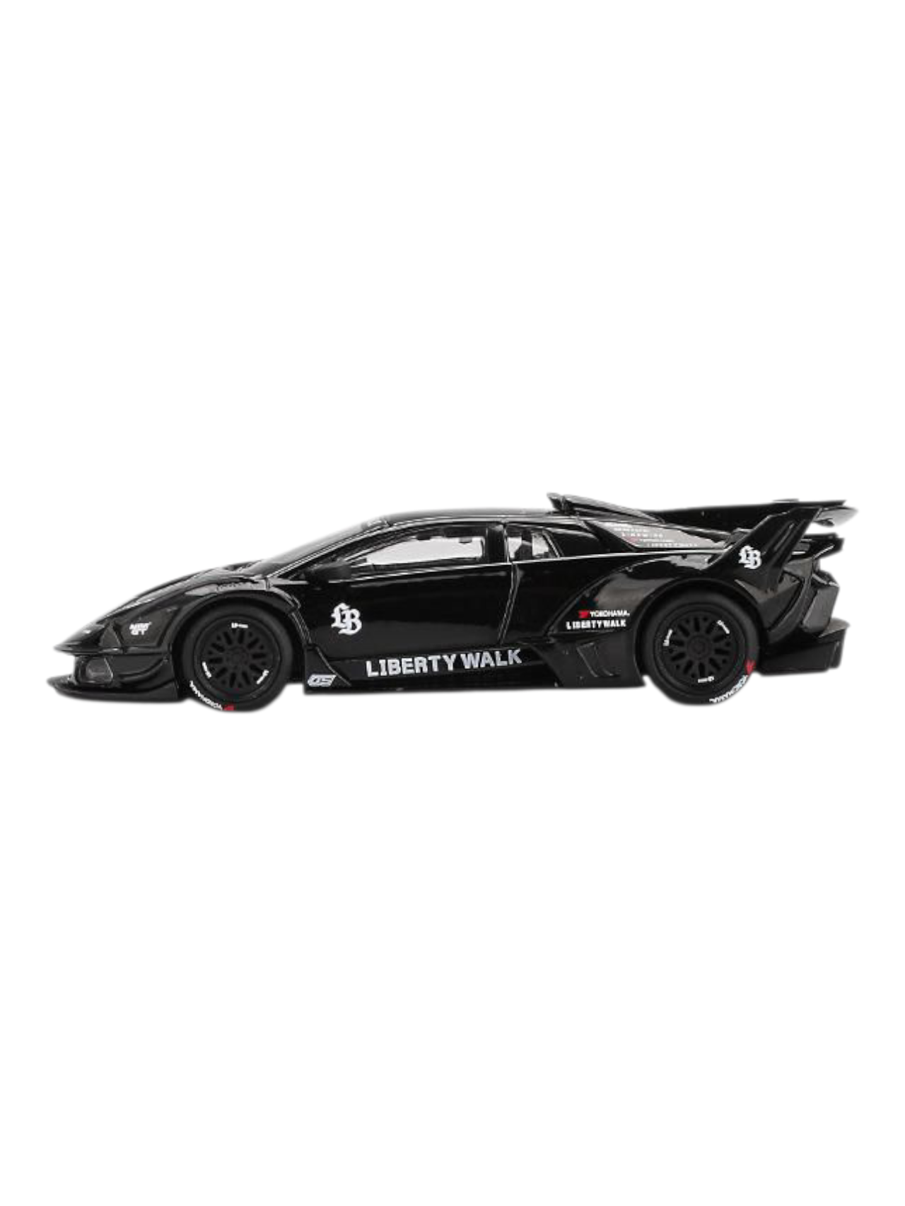 Mini GT LB-Silhouette Works Lamborghini Murcielago GT Evo (Black) Code-1053 1:64 Scale Box packaging