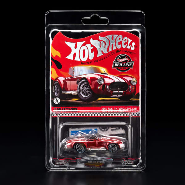 Hotwheels '1965 SHELBY COBRA 427 S/C 1:64 Scale | 2026 Collector Edition RLC JJY67-9893