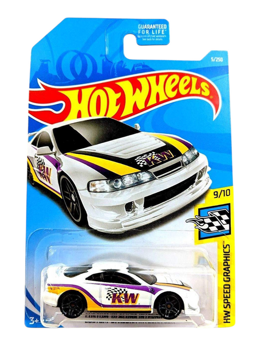 HotWheels Custom 01 Acura Integra GSR Imported Mainline 1:64 Scale