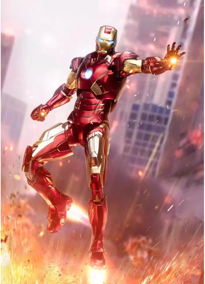 Marvel Studio Avengers Infinity Saga Luminous Version ZD Toys Imported 1:10 Scale