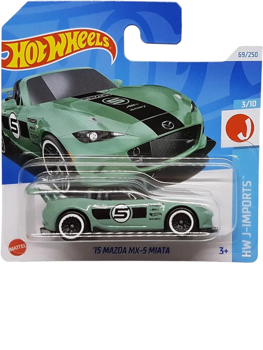 HotWheels '15 mazda mx-5 miata  Mainline 1:64 Scale HTC42-N7C5
