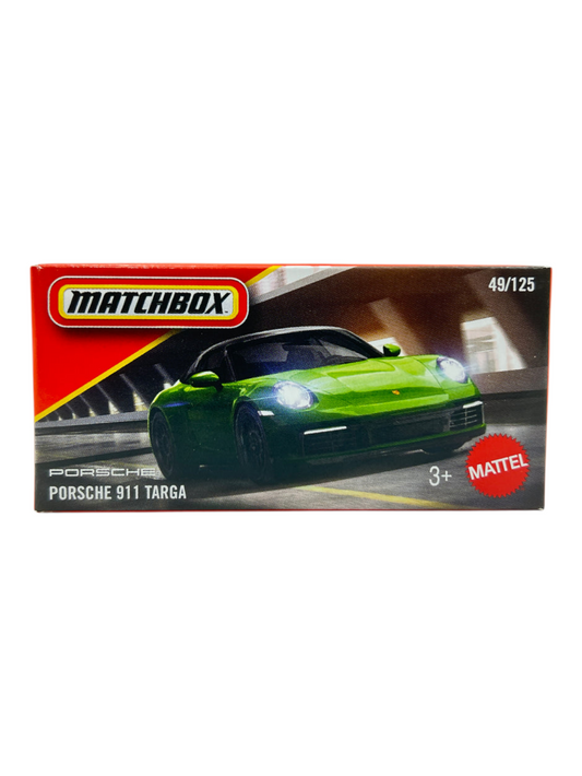 Matchbox Porsche 911 Targa Mainline 1:64 Scale No 49