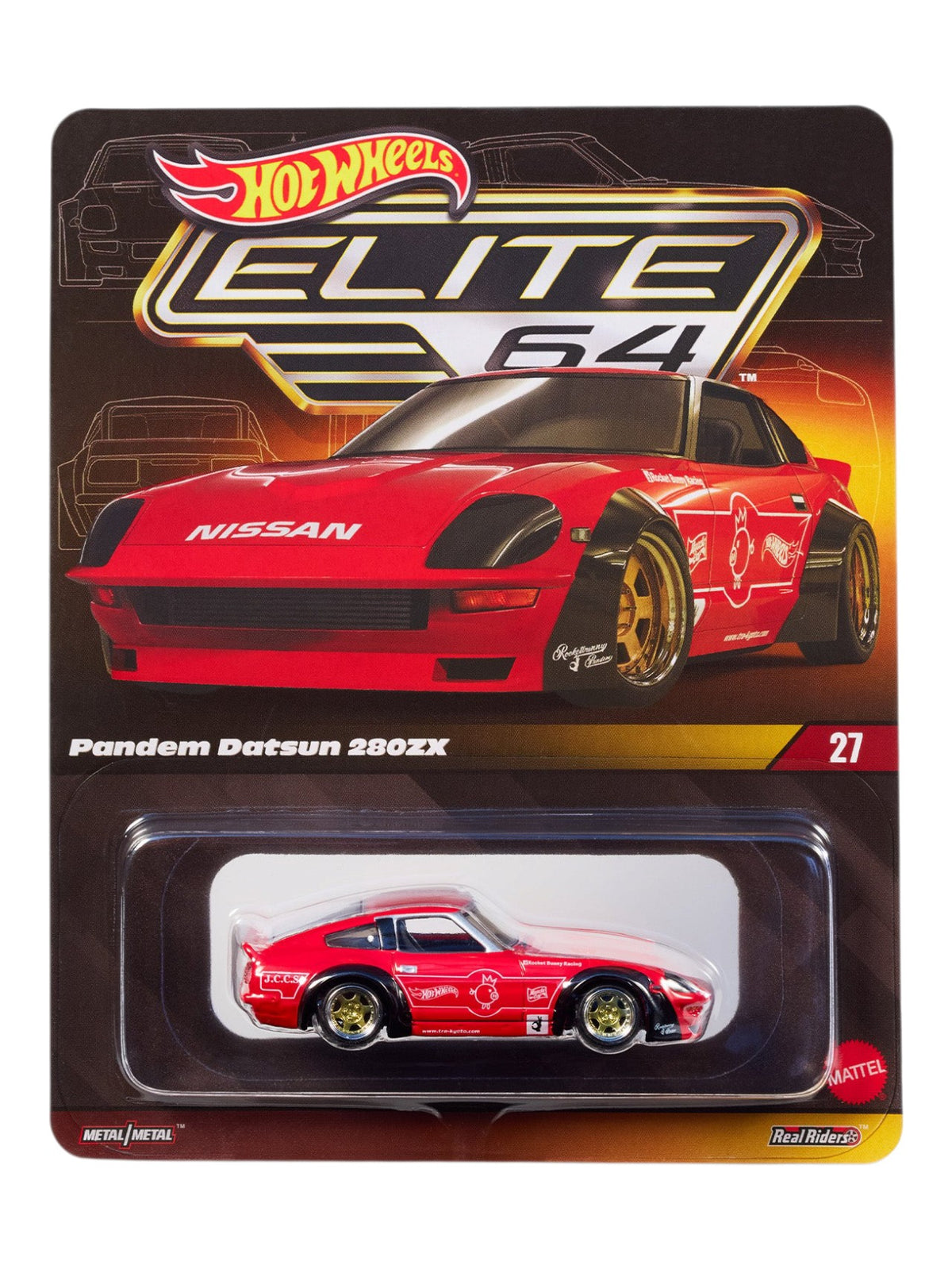 Pre-order HotWheels Elite 64 Pandem Datson 280ZX Imported Premium 1:64 Scale (ETA-2 months after official dispatch)