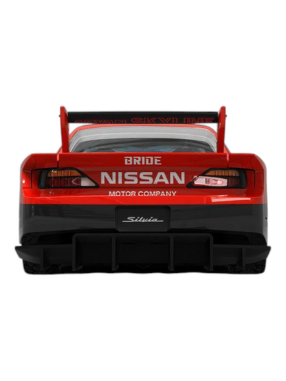 1/64 SUPCAR NISSAN 日産　s15 赤黒　#5 コンテナ　セット 1/64 SUPCAR NISSAN 日産 s15 赤黒 #5 コンテナ セット - メルカリ