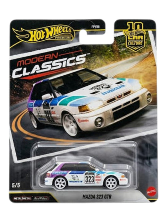 HotWheels Car Culture Modern Classics Mazda 323 GTR Imported 1:64 Scale
